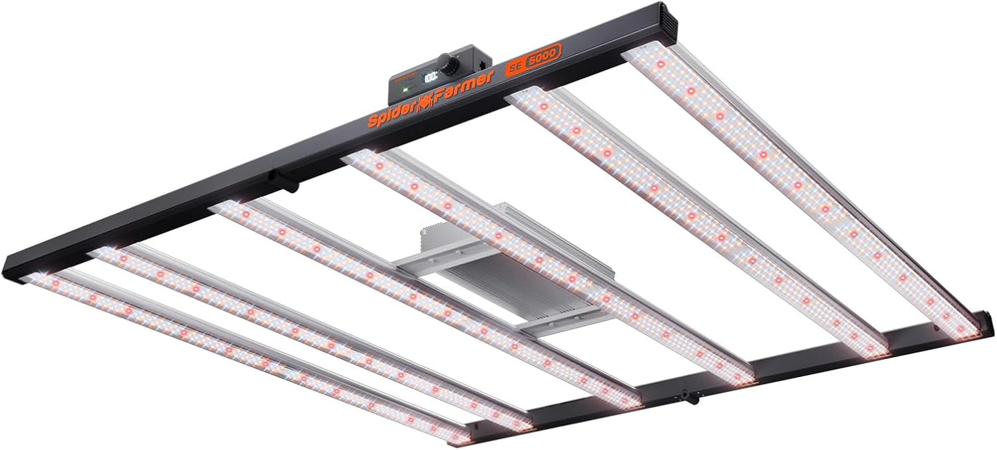 Spider Farmer SE5000 LED Grow Lampe LED Pflanzenlampe 480W [Energieklasse B]