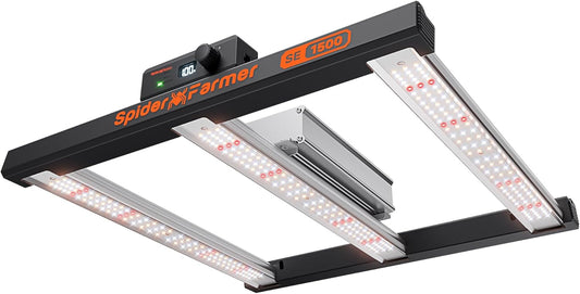 Spider Farmer SE1500 LED Grow Lampe LED Pflanzenlampe 150W